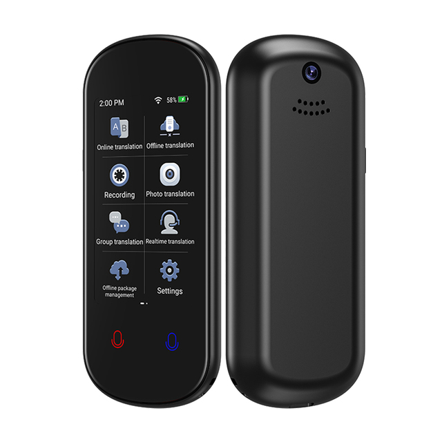 Factory Direct Sales Smart Translator Multi Language Support Online 139 Languages OEM Logo for Business Daily Life Translation