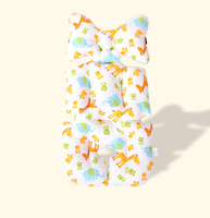 Coussin de siège bébé double face en coton 3D Air Mesh, coussin de poussette anti-bactérien, pliable, amovible, lavable, écologique, portable