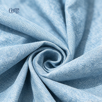 Tela vaquera pesada 7*7 OE 410GSM, 50/50 algodón poliéster, 180cm, sarga izquierda, sin elasticidad, para chaquetas y jeans pesados 7s OE
