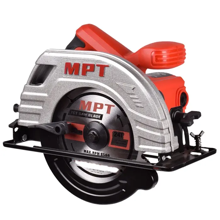 MPT 1380W 185mm מסורי עץ חיתוך מסור עגול חשמלי כוח כלים