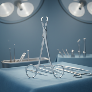 Forceps with Ratchet Fixation 140mm Reposition Forceps <b>Bone</b> Holding Forceps by GRAYROCKS ENTERPRISES Made in Pakistan - Product Image 3