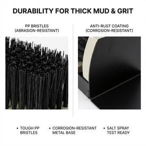 แปรง<span class=keywords><strong>ขัด</strong></span><span class=keywords><strong>รองเท้า</strong></span>แบบกว้างพิเศษ สำหรับขจัดคราบหิมะ โคลน ใช้ได้ทั้งภายนอกและภายในอาคาร รับผลิตแบบ OEM ODM ขายส่ง - Product Image 3