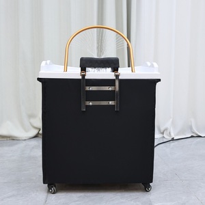 Yeni teknoloji <span class=keywords><strong>2025</strong></span> mobil terapi Spa saç yıkama kafa Spa şampuan Salon ekipmanları için çanaklar - Product Image 6