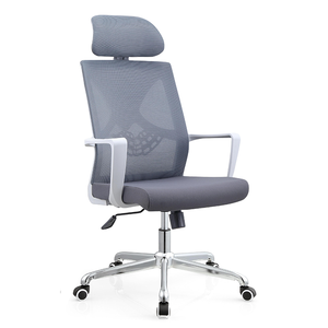 <strong>Haosi</strong> Foshan High Quality Black Swivel Fabric Mesh Executive Chair Net Office Chairs Home Office Desk and Chair for Guest - Product Image 1