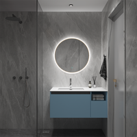 Offre Spéciale miroir Led capteur tactile intelligent Anti-buée miroir de salle de bain miroir mural arc de salle de bains miroir Led
