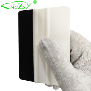 Chổi Cao Su Vinyl Bọc Cạnh Vải, Dụng Cụ Vắt Giấy Cửa Sổ Xe Hơi Chuyên Nghiệp A43 Màu Trắng - Product Image 3