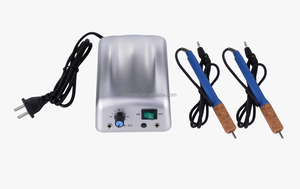 Hassas Diş Laboratuvarı Ekipmanları Çift Uçlu Elektrikli Balmumu Kesici Elektrikli Oyma Bıçağı - Product Image 2