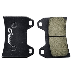 Plaquette de frein de <span class=keywords><strong>moto</strong></span> organique NGBBP pour <span class=keywords><strong>MOTO</strong></span> <span class=keywords><strong>GUZZI</strong></span> 750 Breva Nevada V7 Cafe Classic Racer Stone II ABS V7 <span class=keywords><strong>850</strong></span> Special - Product Image 1