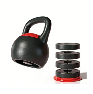 Juego de Pesas Rusas Ajustables de Hierro Fundido para Entrenamiento de Fuerza en Casa, 16 kg, 18 kg, 24 kg - Product Image 5