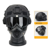 Casque FAST CS Paintball Casque d'entraînement Tactique Accessoires spéciaux Fast Set