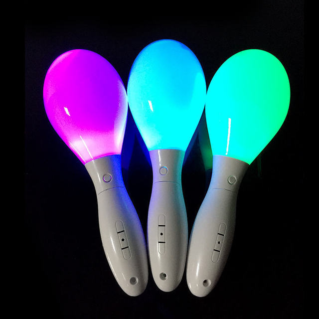 RICHSHINING Remote Control OEM Custom LED Hand Glow Stick Colorful Acrylic Light up Penlight Concert Stick for Party Gifts