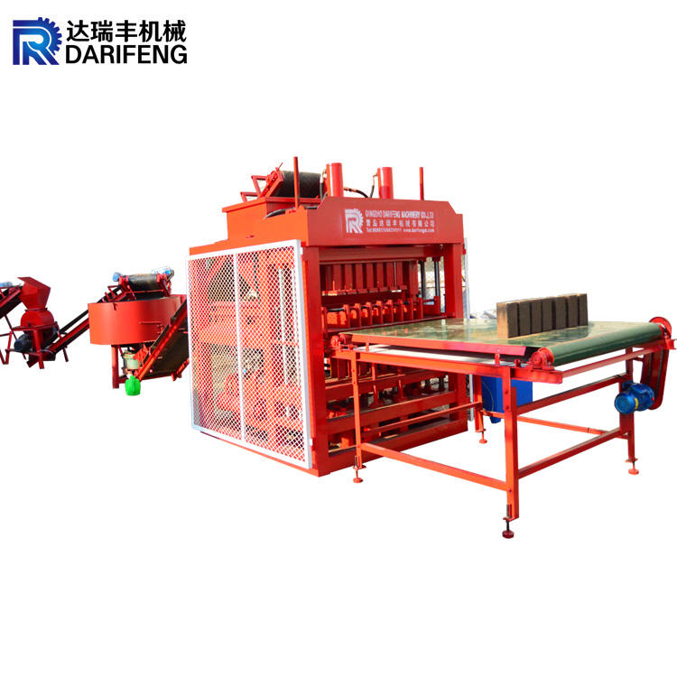 DF7-10 Automatic Interlocking Clay Brick Machine Production Line