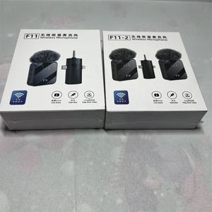 F11 Micrófono K9 Lavalier Micrófono inalámbrico para Vlogger Cuello de solapa Microfono Lavalie Micro Tie Cravate Sans Fil Tipo C Mic Android - Product Image 6