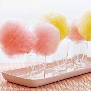 Meilleur prix 50 pièces bâtonnets de papier de barbe à papa colorés pour la fête de mariage d'anniversaire et les vacances - Product Image 3