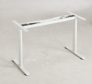 Marco de <span class=keywords><strong>escritorio</strong></span> moderno ajustable en altura para oficina en casa, <span class=keywords><strong>mesa</strong></span> de pie ergonómica para sentarse y estar de pie para una estación de trabajo cómoda - Product Image 4