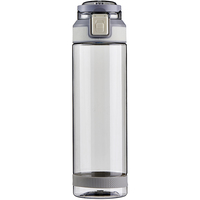 Leejo nouvelle conception bouteille d'eau de sport en plastique anti-fuite sans bpa avec logo bouteille d'eau transparente de 1L pouvant être personnalisée
