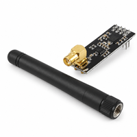 Émetteur-récepteur RF, module sans fil 2,4 G, NRF24L01+PA+LNA, portée de 1100 m, longue distance avec antenne