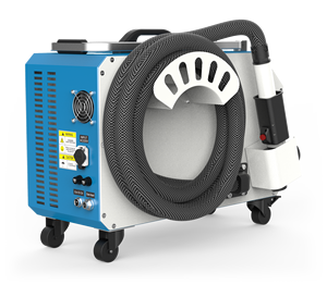 Machine de nettoyage laser portable 300W pour l'élimination de la rouille, refroidie par air, à impulsions, sans contact, pour surfaces métalliques - Product Image 2