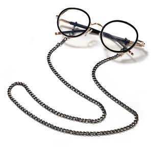 Custom <strong>Sunglasses</strong> <strong>Chain</strong> Straps Black FaceMask Necklace Holder Accessories <strong>Gold</strong> Plated Glasses <strong>Chain</strong> Men Women - Product Image 4