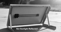 Panneau solaire monocristallin 80W 12V haute performance pour camping-car, bateau, caravane, hors réseau