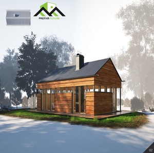 Maison instantanée préconstruite bâtiments d'atelier en acier personnalisables industriels dortoir bureau abri de voiture panneau sandwich conteneur minuscule - Product Image 6