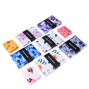 ผ้าเช็ดตัวไมโครไฟเบอร์แบบซักได้พิมพ์ลายดอกไม้สองแพ็คชุดผ้าเช็ดตัวครัวชาแบบออกแบบได้ตามต้องการ - Product Image 3