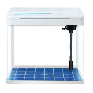 Starterset voor aquarium met temperatuurweergave, 7-kleurenverlichting, 3-in-1 stille pomp met zuurstofcirculatie - Product Image 5