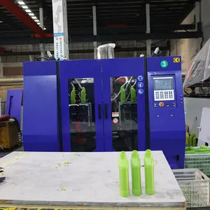 China-Fabrik Plastikflaschen Blasmaschine Toilettenreiniger 750 ml schräghalsausschnitt Flasche Extrusion Blasformmaschine