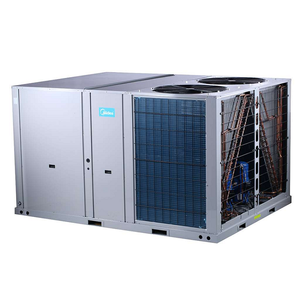 Trung tâm triển lãm 50Hz 60Hz 30 tấn làm mát với loại sưởi ấm trên mái nhà gói đơn vị bơm nhiệt <span class=keywords><strong>AC</strong></span> - Product Image 4