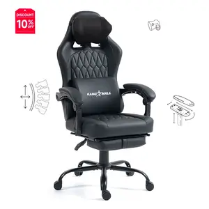 Toptan ofis yönetici deri yarış oyun Xleader sandalye yönetici ergonomik bilgisayar Silla Cadeira oyun PC