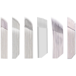 Herramienta Manual de Microblading y Microshading PMU con Cuchillas Nano 15F para Tatuaje de Cejas - Product Image 2