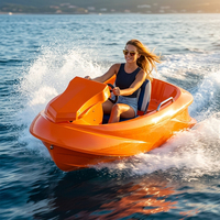 Offre Spéciale – Bateau Kart Électrique de Resort 18KW 74V à Grande Vitesse, Deux Places, en LLDPE Rotomoulé avec Refroidissement à Eau Forcé
