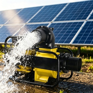 Pompe à eau solaire agricole Hanner HNZSU 5HP 7.5HP à haut débit, type surface en aluminium, avec impeller en fer de 6 pouces, 360V/400V - Product Image 1