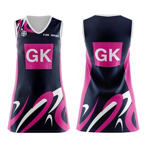 Özel Netball gömlek kuru süblimasyon kadın forması Netball elbise Jersey gömlek - Product Image 4