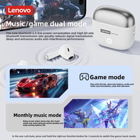 Écouteurs sans fil TWS Lenovo LE220 BT6.0 originaux, réduction de bruit ENC, appels HD, longue durée de vie de la batterie, sport, jeux