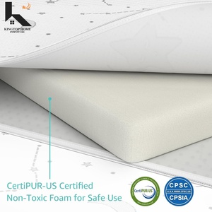 <span class=keywords><strong>Matelas</strong></span> <span class=keywords><strong>de</strong></span> berceau pour bébé moderne, durable, respirant, en <span class=keywords><strong>mousse</strong></span> à <span class=keywords><strong>mémoire</strong></span> <span class=keywords><strong>de</strong></span> forme, pour les tout-petits, avec housse amovible - Product Image 5