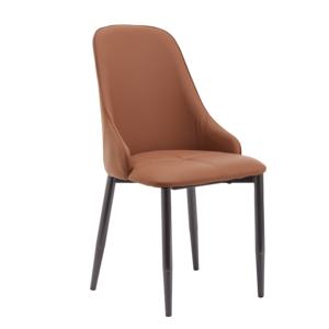 Modern Minimalist Döşemeli Yemek Sandalyesi Küçük Daire Oturma Odası Batı Restoranı Resepsiyon ve Görüşme Odası için - Product Image 5