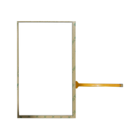Écran tactile résistif 7 pouces 4 fils T4R-7.0-1.1 AC-BJDH13, verre tactile industriel 165*100mm pour remplacement HMI