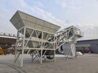 Ligne de production de béton mélangé à l'eau 1m3 2m3 par lot en vente