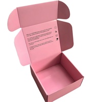 Recycelte Faltbare Wellpappe Bedruckte Versandkartons Handgefertigte Verpackung Individuell mit Logo Versandpapierboxen für Kleidung
