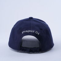 Casquette de baseball en coton non structuré 6 panneaux chapeau de papa sergé réglable brodé personnalisable sport élastique casquettes de sangle arrière