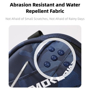 Sac de pêche détachable - Organisateur pour leurres souples, hameçons, plombs, résistant à l'eau 600D avec poches zippées - Product Image 4