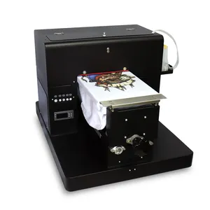 Jetvinner Manual direct to garment printer dtg printer A4 DTG Inkjet Flatbed printer For Epson Low price L805 Printhead