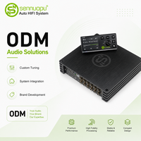 Service ODM HIFI-K10 Plus Amplificateur DSP de classe AB pour voiture 8*50W 4 canaux Processeur H500 Bluetooth Conception de matériel personnalisée Marque audio automobile