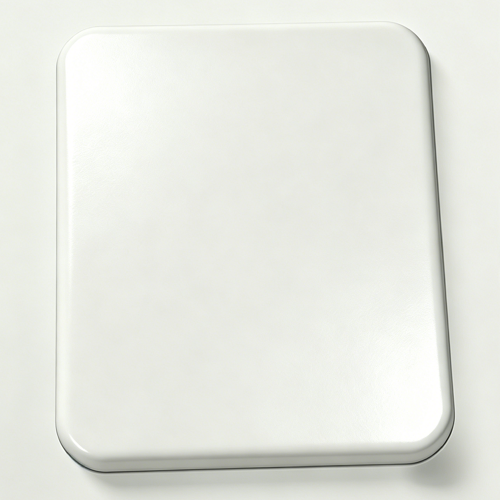 Spray coating shiny white