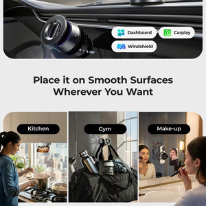 LISEN 360 °   Soporte Magnético Ajustable para Teléfono Móvil con Ventosa Eléctrica para Coche, Soporte <span class=keywords><strong>de</strong></span> Adsorción Automática para <span class=keywords><strong>iPhone</strong></span> 17 16 Pro Max - Product Image 6