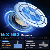 Support magnétique sans fil pour iPhone 16 15 14 Samsung, chargeur de voiture sans fil, nouveauté 2024, 15W
