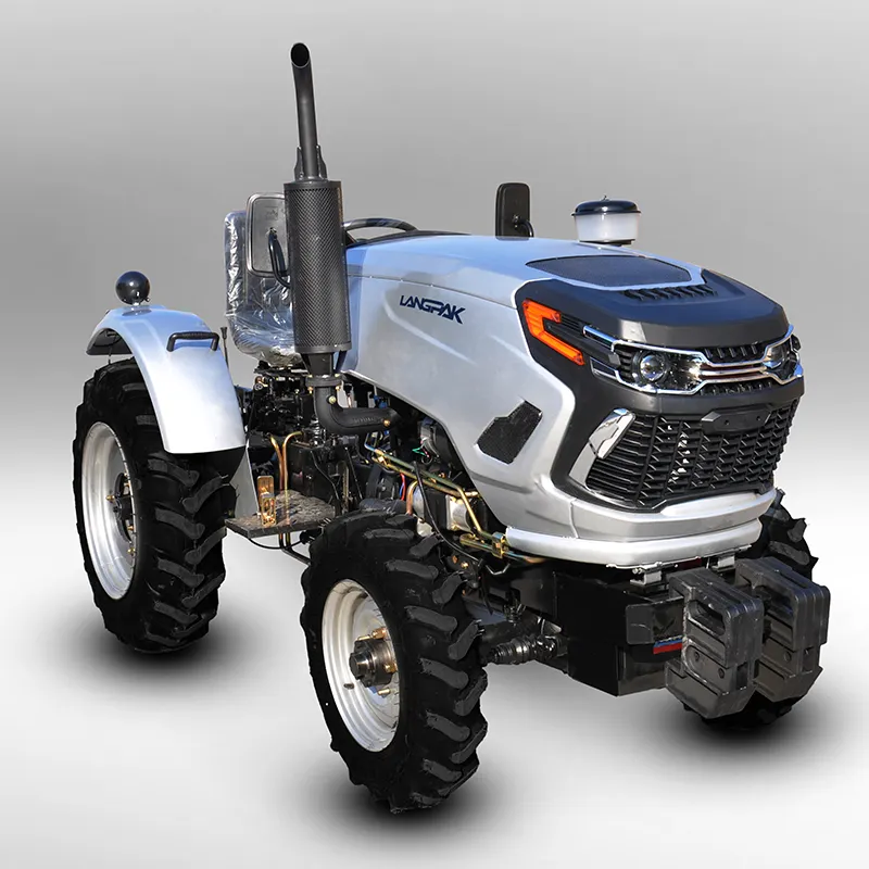 小型トラクター24HP 4X4小型農業機械ホイールトラクター