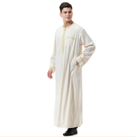 Vente en gros de robes arabes, caftans, thobes pour hommes, vêtements musulmans traditionnels, fabricant de vêtements islamiques 2023