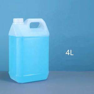 Grande bouteille de liquide de qualité alimentaire en HDPE 4L avec pompe en plastique pour détergent à lessive <span class=keywords><strong>lotion</strong></span> <span class=keywords><strong>antiseptique</strong></span> perruques Blush utilisation de shampooing - Product Image 4